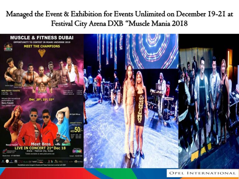 The Event & Exhibition for Events Unlimited